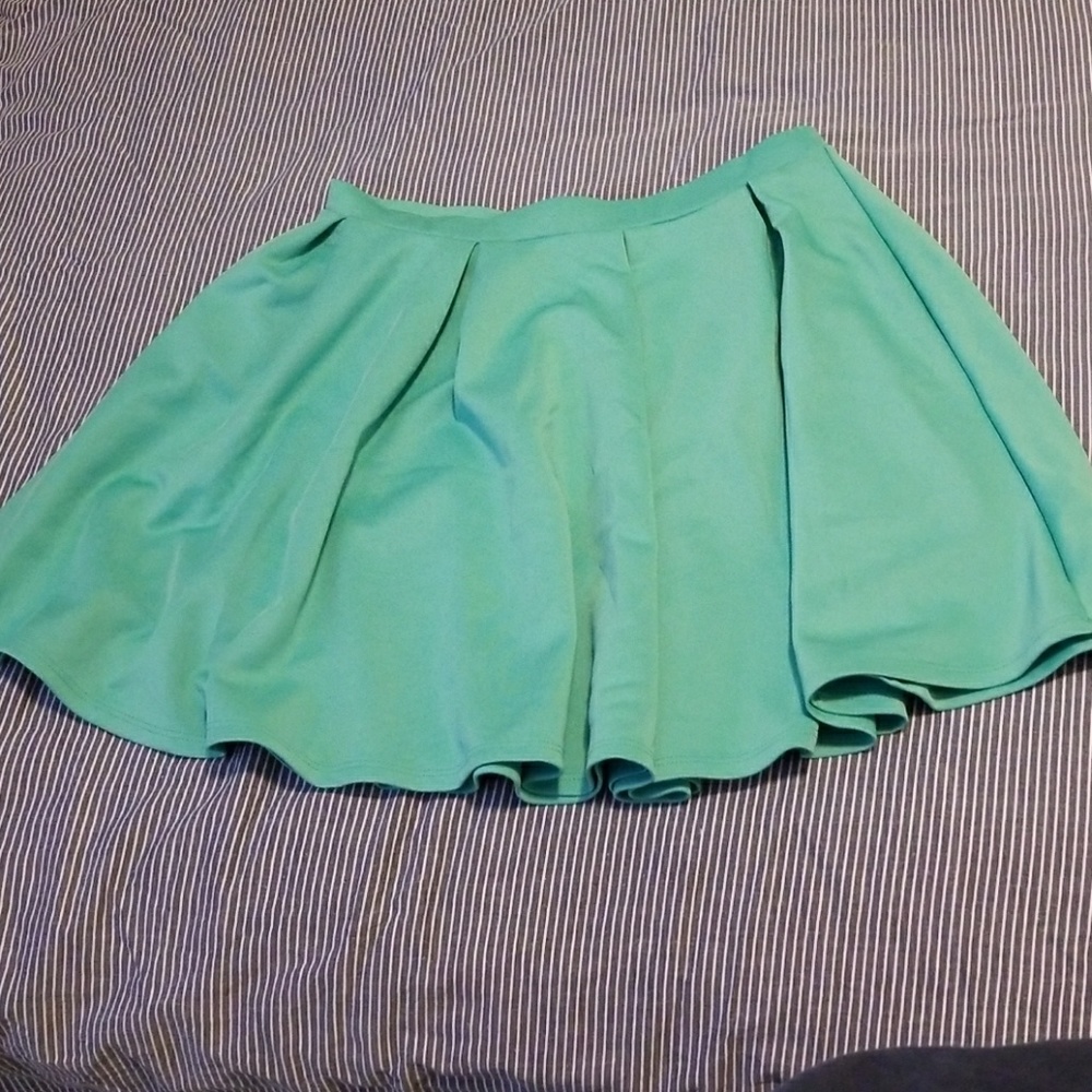 Seafoam green skirt